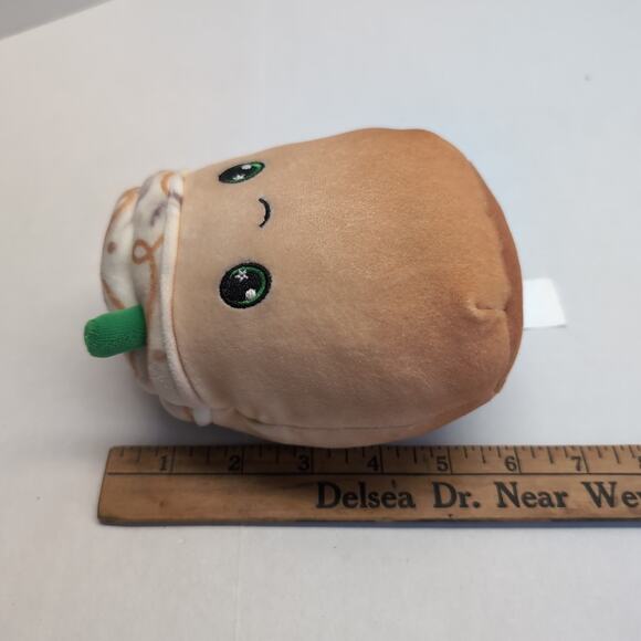 Squishmallow 5" Mocha Latte Mystery Squad Plush Toy Coffee Drink Scented - Picture 7 of 7